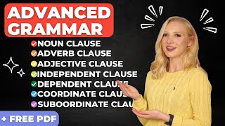 Advanced English Grammar Clauses [upl. by Apollo]