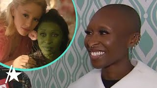 Cynthia Erivo Details Her amp Ariana Grandes Wicked Bond EXCLUSIVE [upl. by Nassi103]