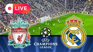 🔴LIVE LIVERPOOL VS REAL MADRID PARTIDO EN VIVO  CHAMPIONS LEAGUE 202425  PES 21 Gameplay [upl. by Endor336]