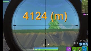 4124 m NOSCOPE TOP 5 LONGEST SNIPES  Top Fortnite [upl. by Oicaro]