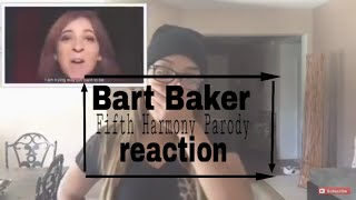 My Reaction to Bart Baker Fifth Harmony Parody [upl. by Eustace]