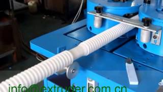 Flexible siphon hose pipe making machine [upl. by Yasnil]