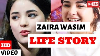 Zaira Wasim Life Story  Lifestyle  Glam Up [upl. by Rolf719]