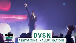 Dvsn performs “Hallucinations” at The Novo  Working On My Karma Tour  Los Angeles  March 14 2023 [upl. by Ennad146]