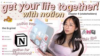 💌 the ULTIMATE academic weapon how to use NOTION for school easy  notion tour tutorial  tips [upl. by Lehcir983]