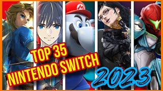 TOP 35 de Nintendo Switch Edición 2023 [upl. by Mussman]