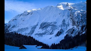 Skiing Engelberg  Steinberg Glacier Laub Titlis Freeride [upl. by Oriane229]