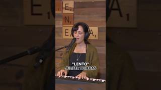 Julieta Venegas canta en vivo “Lento” ✨🎶 JessieEnExa [upl. by Noyar]