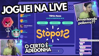 JOGUEI NA LIVE STOPOTS  ADEDONHA  LIVE DA VERUSKA [upl. by Anirrak]