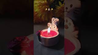 Cute candle diy🕯️diy tealightcandleholder shorts [upl. by Nevaed]