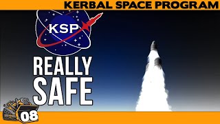 Really safe spinning rocket  Kernal Space Program day 8 [upl. by Anrim469]