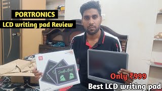 PORTRONICS RUFFPAD  Unboxing and First Impression  LCD writing pad review  Best LCD writing pad [upl. by Rock]