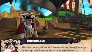 Pirate101 Gameplay 1  the Tutorial [upl. by Alexine]