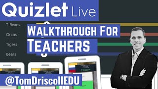 Quizlet Live Walkthrough for Teachers [upl. by Arthur308]