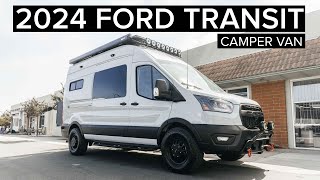 2024 Ford Transit Camper Van Build – Full Walkthrough and Essential Upgrades [upl. by Nylodnewg]