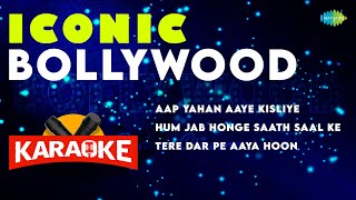 Iconic Bollywood Karaoke with Lyrics  Aap Yahan Aaye Kisliye  Tere Dar Pe Aaya Hoon  Old is Gold [upl. by Katinka713]