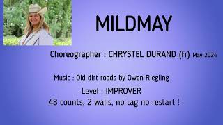 MILDMAY line dance Chrystel Durand [upl. by Levan301]