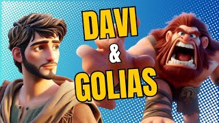 Davi e Golias A Incrível História de Coragem e Fé [upl. by Elehcir]