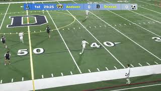 Dracut Boys Soccer vs Andover 101524 [upl. by Anitnas]