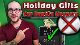 THE BEST AND WORST Holiday Gifts For Reptile Lovers [upl. by Zarla]