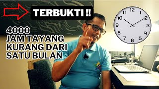 Terbukti Lagi   4000 Jam Tayang Kurang dari satu Bulan DonGTO [upl. by Naiva110]