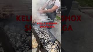 food shashlik kafe kababish samarkand foodie grill [upl. by Aylward]