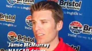 NASCAR driver Jamie McMurray talks about wrestling [upl. by Lahpos]