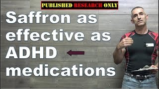 🎓 Saffron as effective as stimulant medicines in treating ADHD [upl. by Liesa]