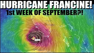 🤯BREAKING  Hurricane FRANCINE is forming amp will be MAJOR [upl. by Zuzana613]