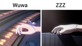 ZZZ vs Wuwa Piano Animation 😭 [upl. by Muna]