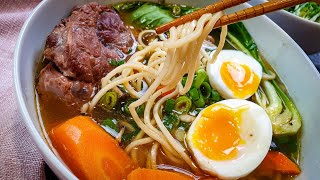 Ramen  przepis na japońską zupę o niezwykłym aromacie [upl. by Noremak]