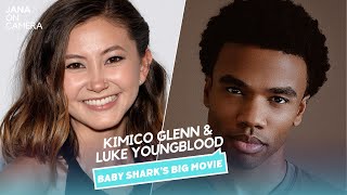 Kimiko Glenn amp Luke Youngblood On BABY SHARKS BIG MOVIE [upl. by Suanne568]