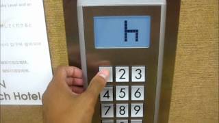 Schindler Miconic 10 Elevators at Aston Waikiki Beach Hotel Hawaii [upl. by Seidule]