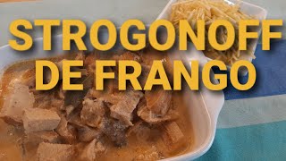 STROGONOFF DE FRANGO COM COGUMELOS [upl. by Ahsieka]