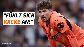 BVBKlatsche gegen Real Gregor Kobel ist richtig angefressen 💥 [upl. by Ahsatin]