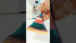 🧐👉Triangle shape colourful latkan makingyoutubeshort diy design [upl. by Chinua]