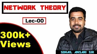 Lec00 Introduction to Network Theory [upl. by Thanasi157]