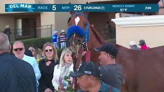 Southern Slang wins race 4 at Del Mar 111624 [upl. by Belcher557]