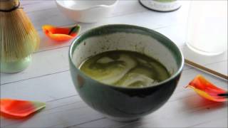 The best creamy and vegan matcha latte recipe [upl. by Yajeet]