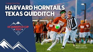 Harvard Horntails vs Texas Quidditch US Quidditch Cup 2022 [upl. by Atinna328]