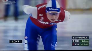 Kwalificatie schaatsen Thialf in Heerenveen jaar 2024 vrouwen 1500 meter [upl. by Range]