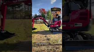 Yanmar Mini Excavator Golf Challenge [upl. by Obel145]