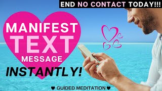 ✨MANIFEST TEXT MESSAGE ✨From Specific Person INSTANTLY [upl. by Bernt]