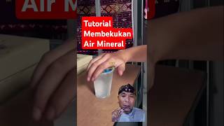 TUTORIAL FOR MAKING ICE FROM MINERAL WATER smartphone experiment tips [upl. by Stauffer]