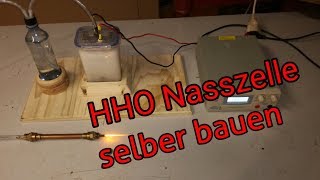 DIY HHO Nasszelle selber bauen  Wasserstoffzelle tunen  Subtitled [upl. by Novar]