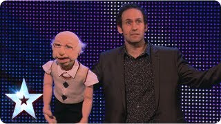 Ventriloquist Steve Hewlett is no dummy  Week 6 Auditions  Britains Got Talent 2013 [upl. by Myers]