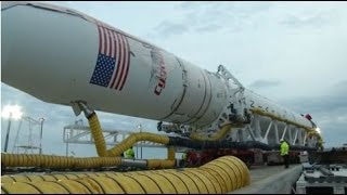 Orbital Rolls to Launch Pad at Wallops for Station Flight [upl. by Cynarra]