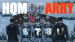 HQM QUARRY MADE US THE RICHEST GROUP  RUST [upl. by Assirk]