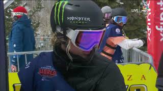 Zoi SadowskiSynnott 2nd  Visa Big Air at Aspen 2021 [upl. by Lancelle992]