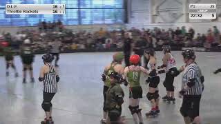 Rat City Season 18 Champs Derby Liberation Front vs Throttle Rockets [upl. by Nyrol]